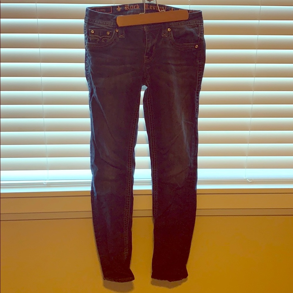 Rock Revival Blue Skinny Jeans